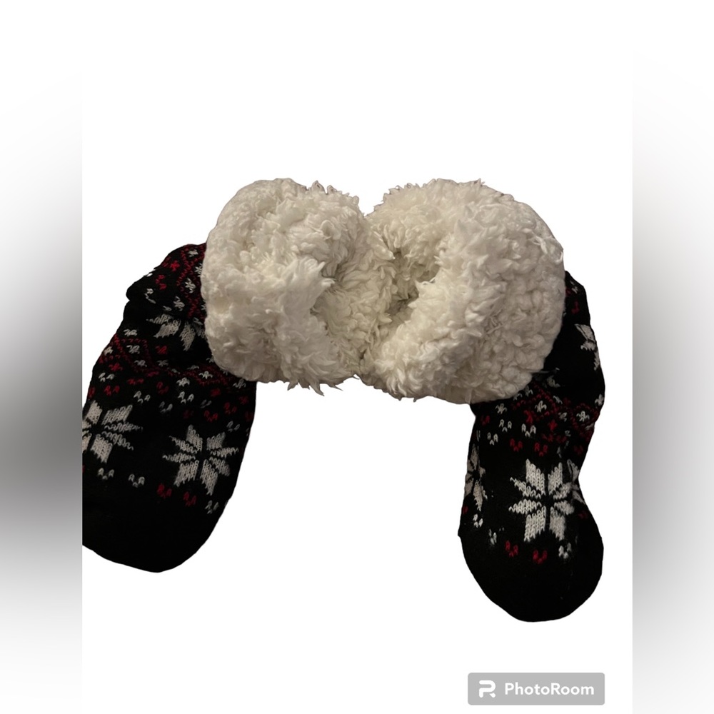 Christmas snowflakes slippers, very warm!